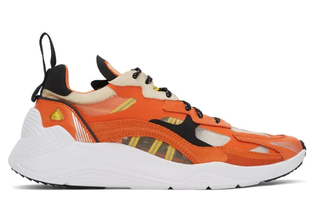 McQ Alexander McQueen Orange McQ Swallow Daku 2.0 Sneakers (598104R2616)