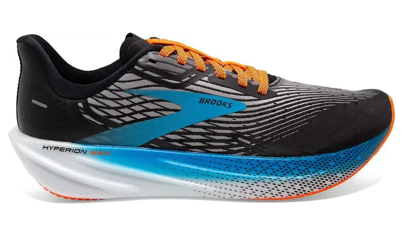 Brooks Hyperion Max Black Orange Clown Fish (110390-1D-019)
