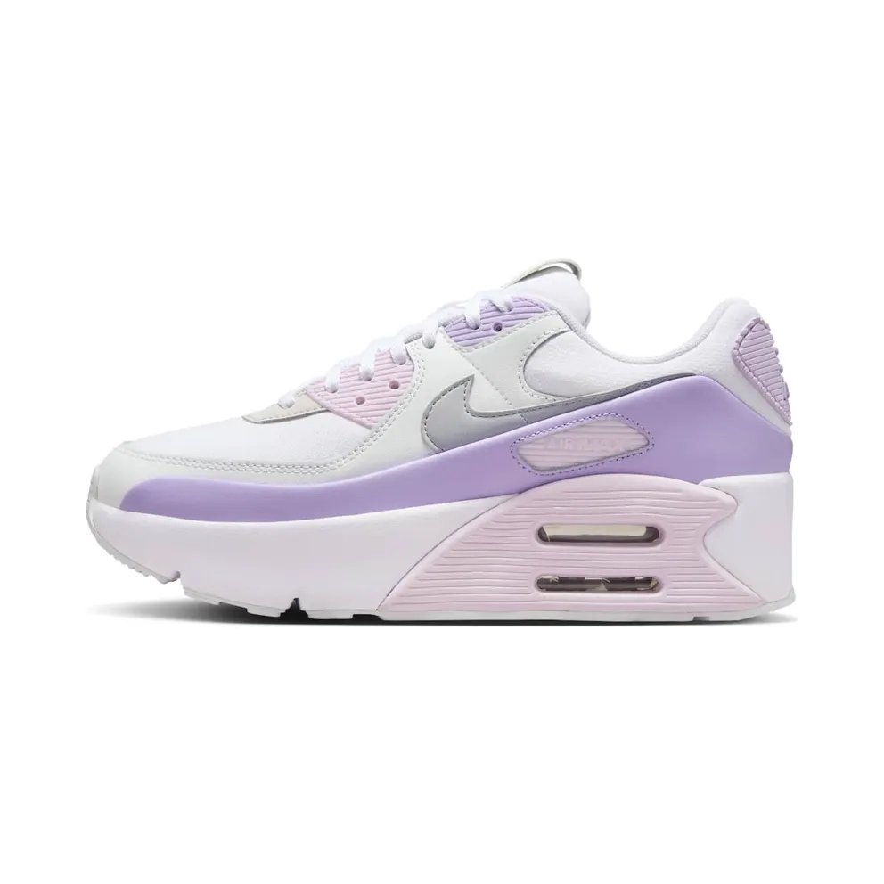 Nike Air Max 90 LV8 White Hydrangeas Summit White Wolf Grey (FD4328-113)