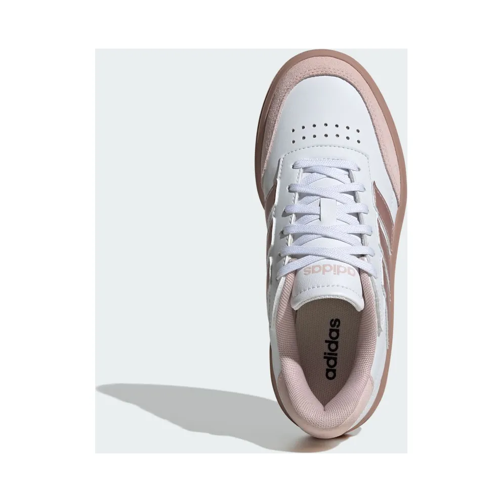 adidas Courtblock Cloud White Sandy Pink Met. Sandy Pink (ID6498)