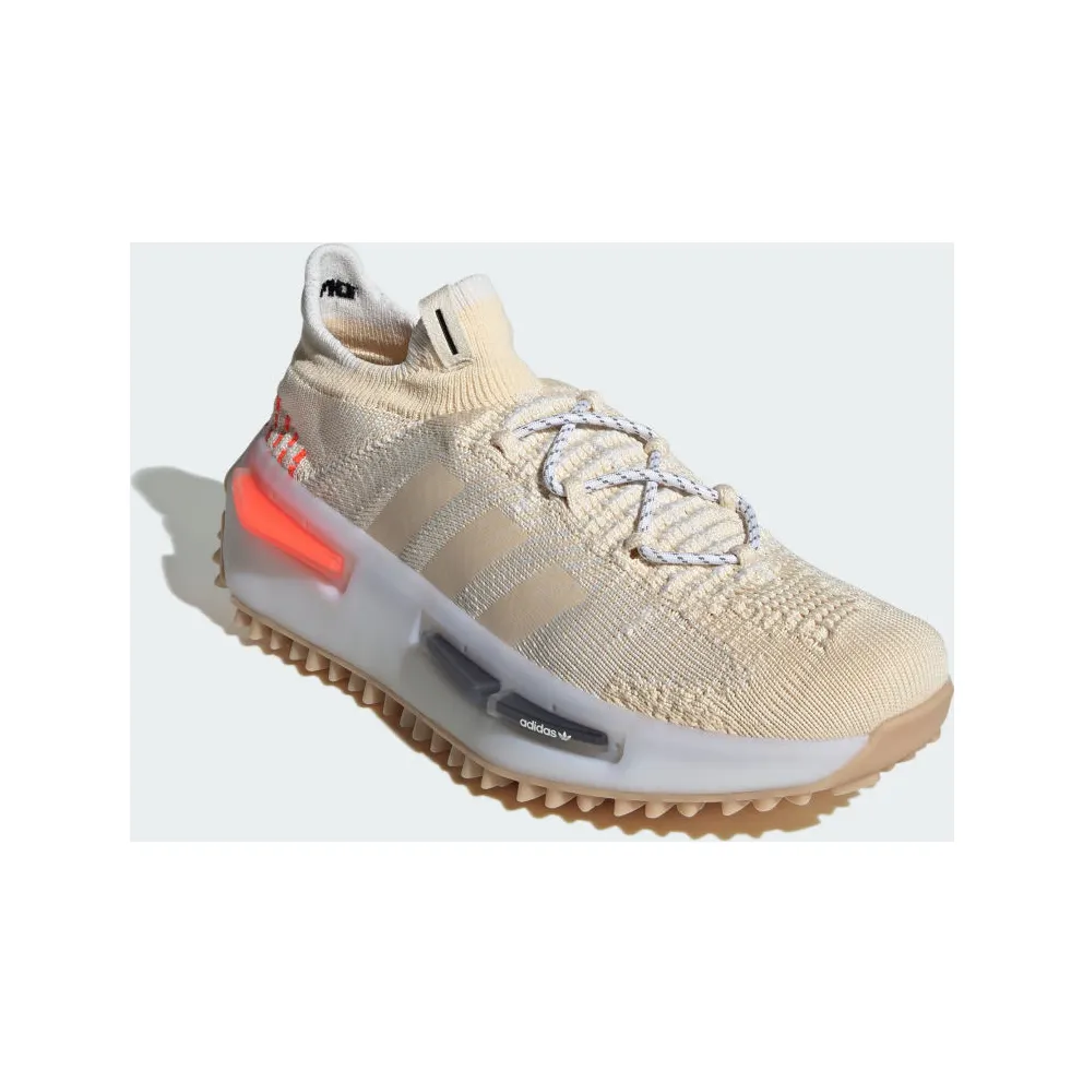 Adidas NMD_S1 Wonder White / Wonder White / Solar Red (IE2079)