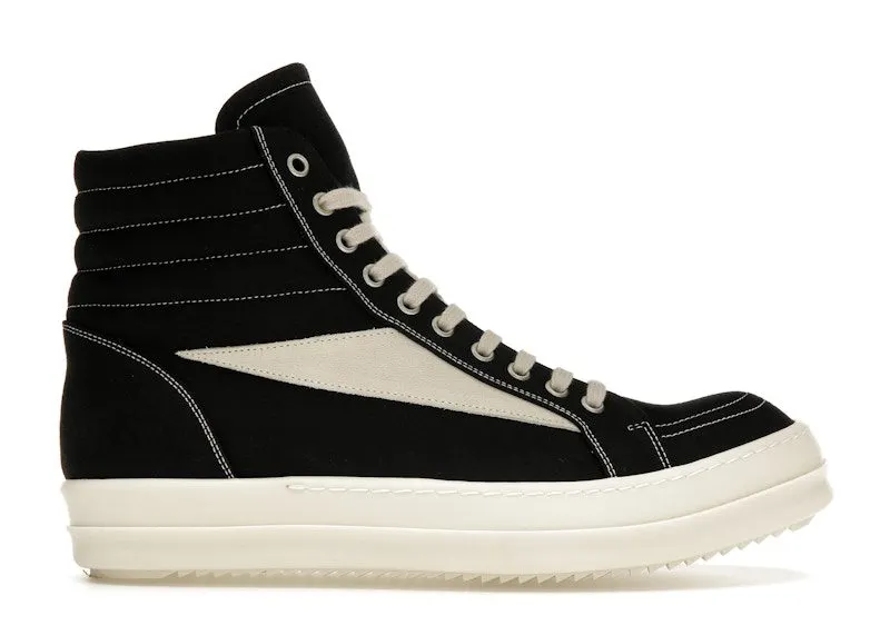 Rick Owens DRKSHDW Lido Vintage High Black Milk SS24 (DS01D1810NDKLVS-911)