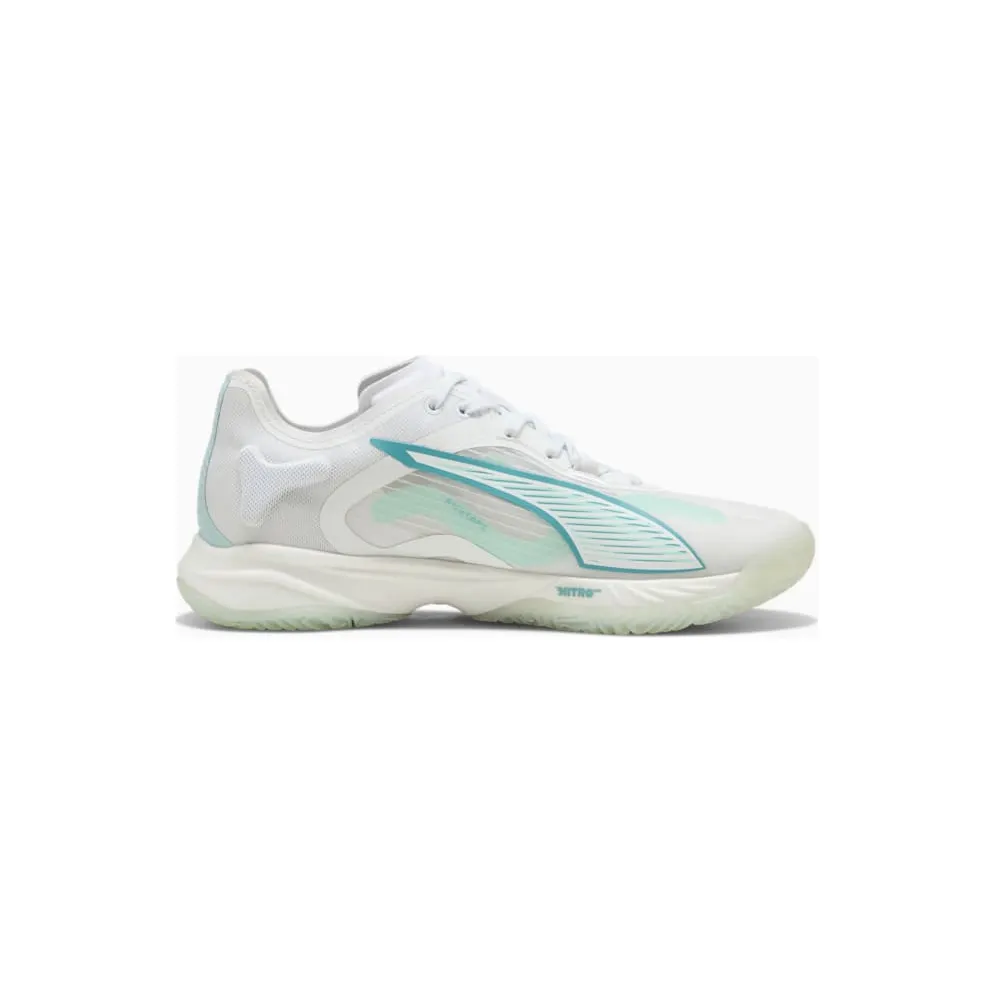 Puma Accelerate Nitro SQD 4 Game On White Baltic Sea Blue Fresh Water (108887-02)