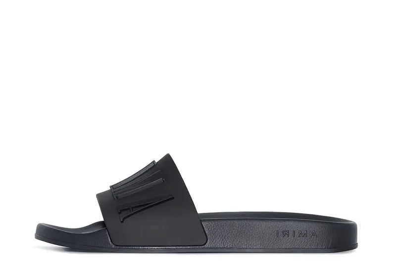 Amiri Pool Slide Black (MFF001001)