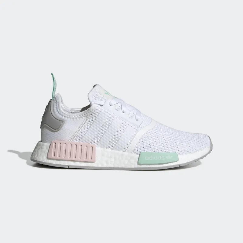 adidas NMD R1 White Grey Mint (W) Cloud White/Grey Two/Clear Mint (FX7197)