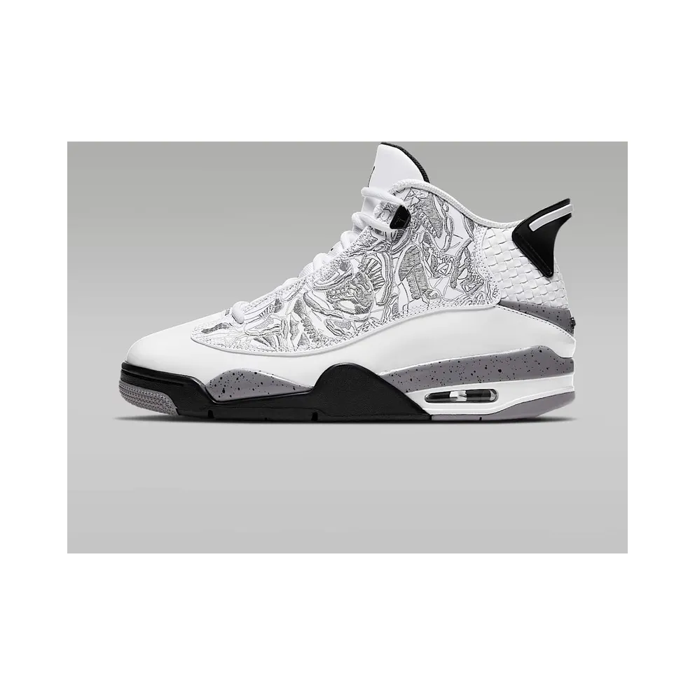 Jordan Dub Zero White Cement (2020) White/Black-Cement Grey-Varsity Red (311046-105)