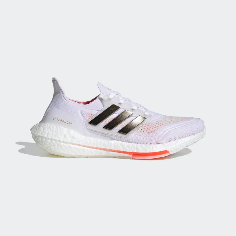 adidas Ultraboost 21 Tokyo Running Cloud White / Core Black / Solar Red (S23840)