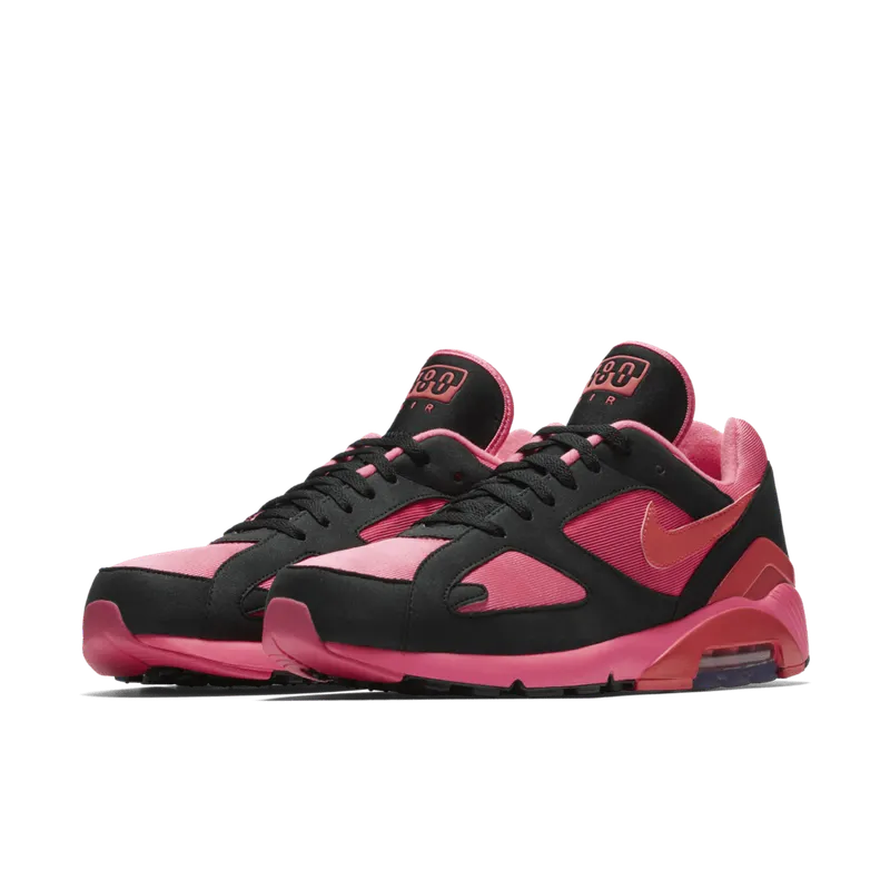 Nike Air Max 180 Comme des Garcons Black Laser Pink/Solar Red-Black (AO4641-601)