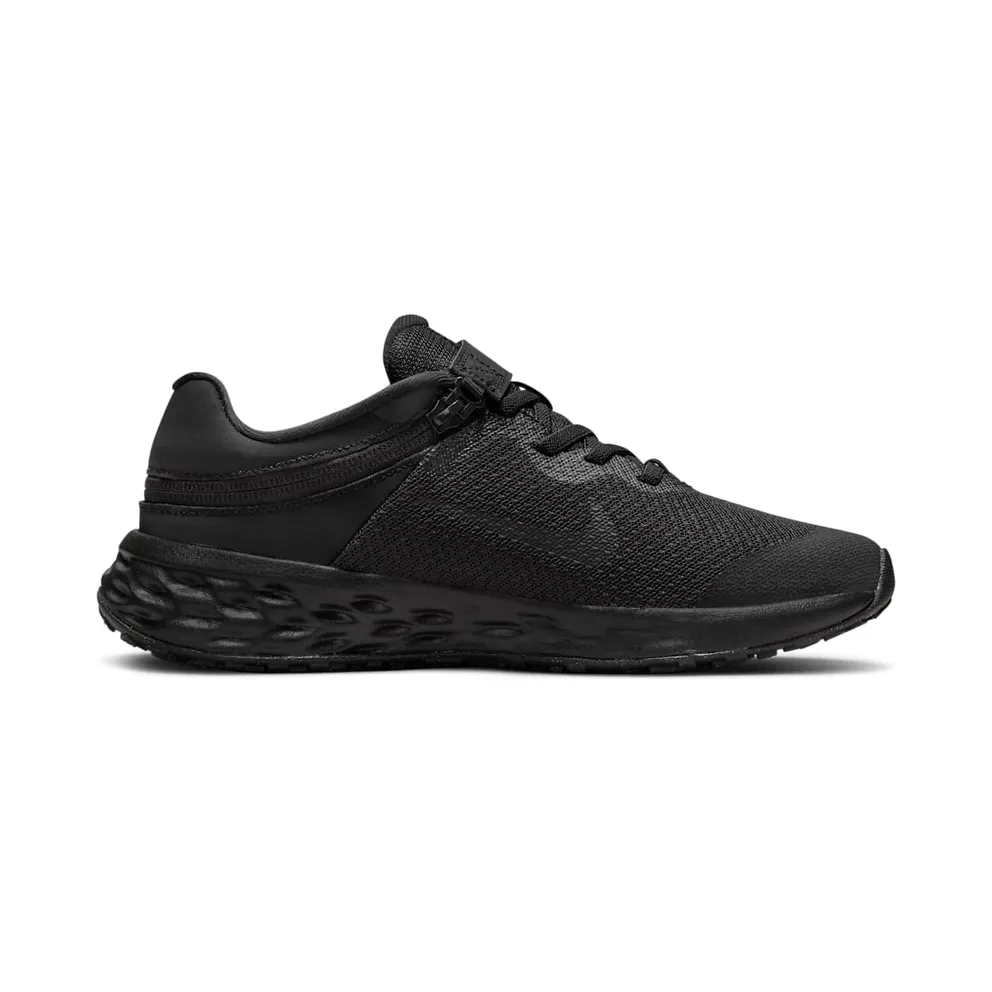 Nike Revolution 6 FlyEase Older Kids’ Easy On/Off Road Running Black 50% Sustainable Materials (DD1113-001)