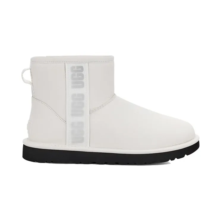 UGG Classic Mini Side Logo Boot Ultra Matte White (1133490-UMWH)