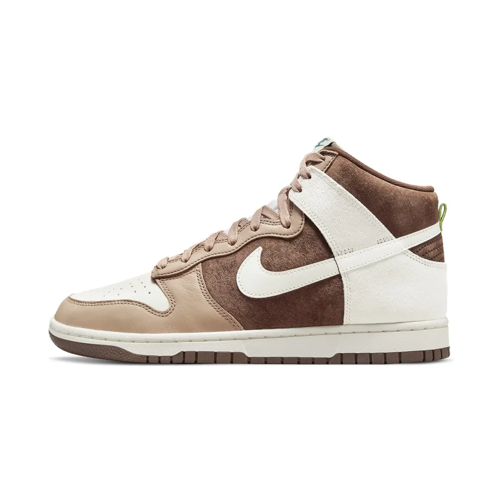Nike Dunk High Light Chocolate – “Sail / Sail / Khaki / Light Chocolate” (DH5348-100)