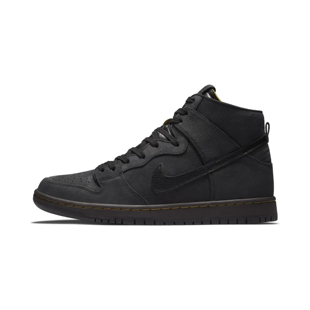 Nike SB Dunk High Deconstructed Doc Martens Black/Black-Velvet Brown-Peat Moss (AR7620-002)