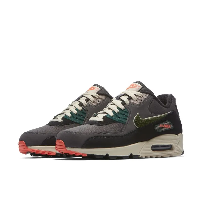 Nike Air Max 90 Oil Grey Rainforest Oil Grey/Rainforest-Light Cream (858954-002)