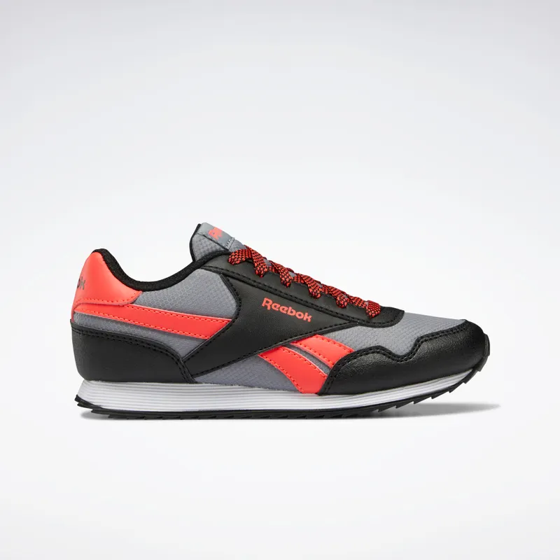 Reebok Royal Classic Jogger 3 Shoes Black / Cold Grey 6 / Neon Cherry