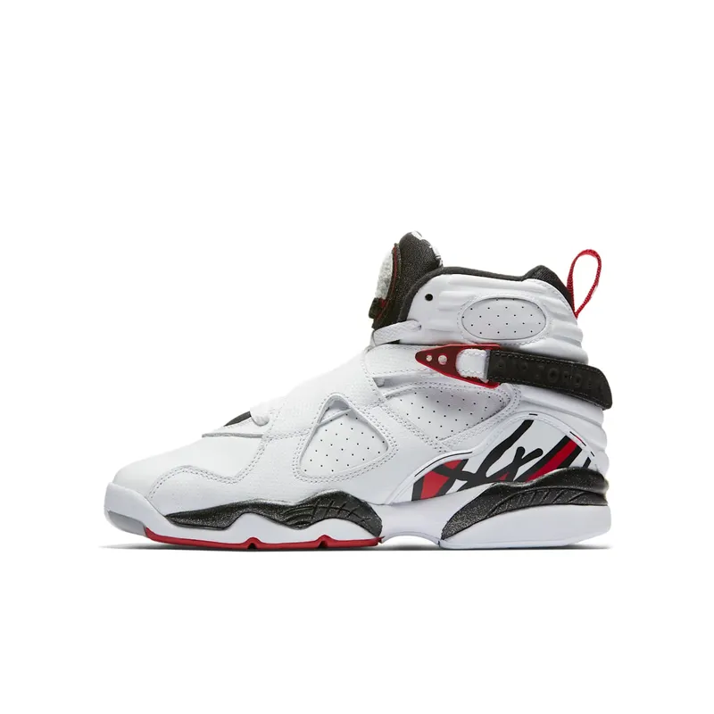 Jordan 8 Retro Alternate (GS) White/Gym Red-Black-Wolf Grey (305368-104)