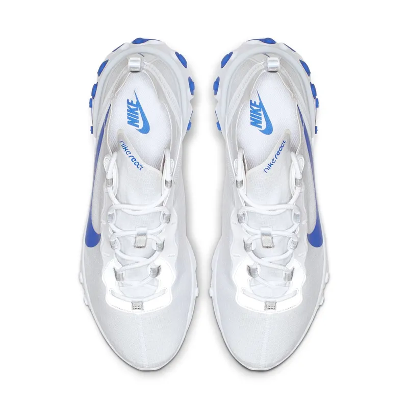 Nike React Element 55 White Game Royal (BQ6167-100)