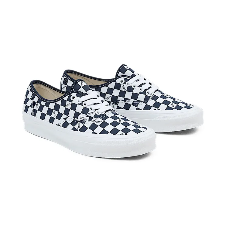 Vans Vault OG Authentic LX Checkerboard Blue White (VN0A5FBDLKZ)