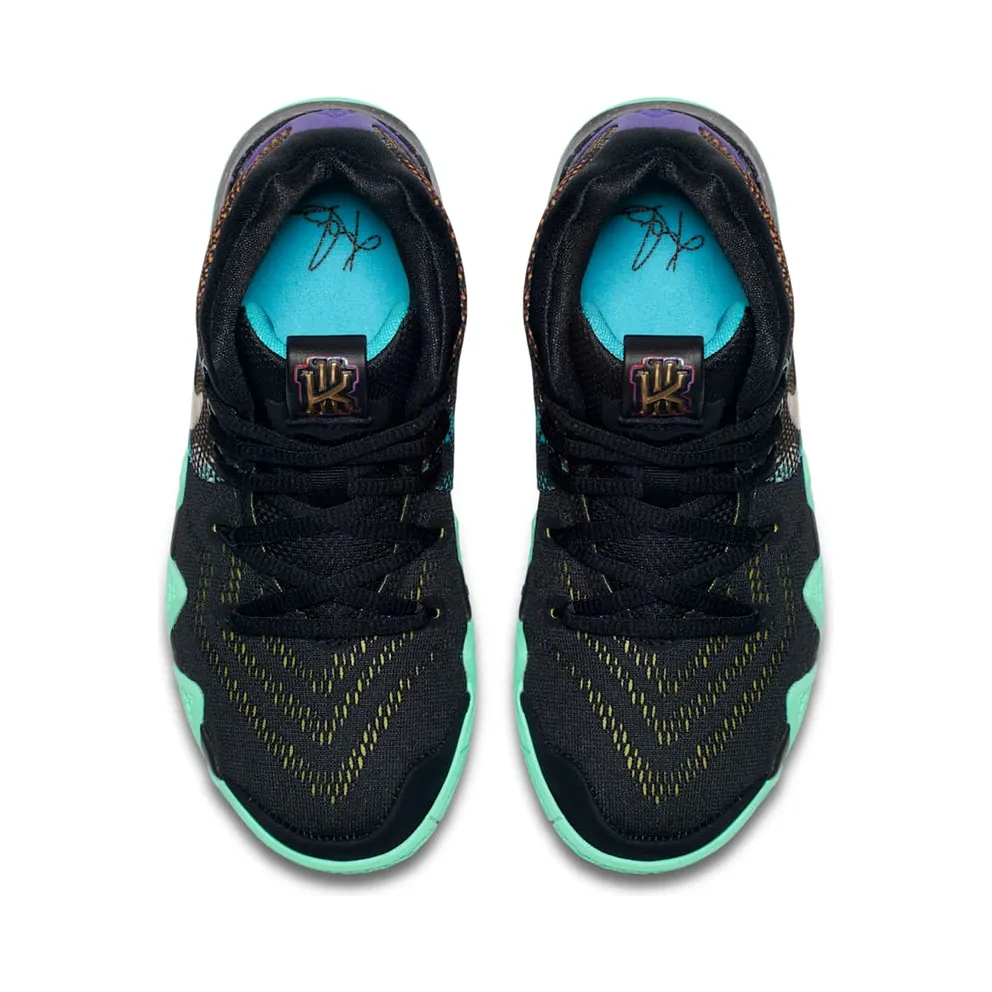 Nike Kyrie 4 Mamba Mentality (PS) Black/Sonic Yellow-Purple Venom (AV3596-001)