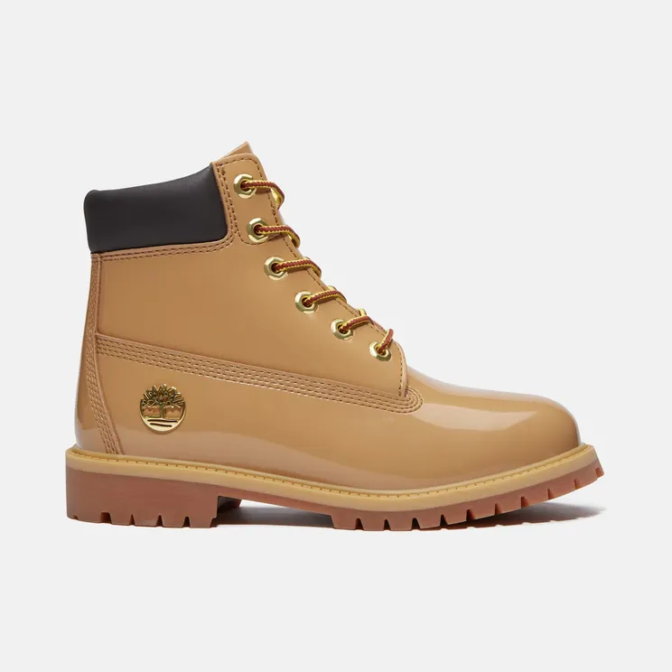 Timberland 6″ Premium Waterproof Patent Boots Finch Wheat (TB0A6BET-A3K)
