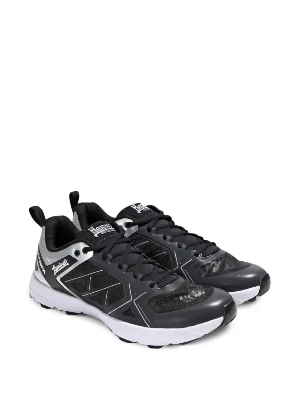 Herno Laminar mit Kontrasteinsätzen – Black (SH002DLSHOE19300)