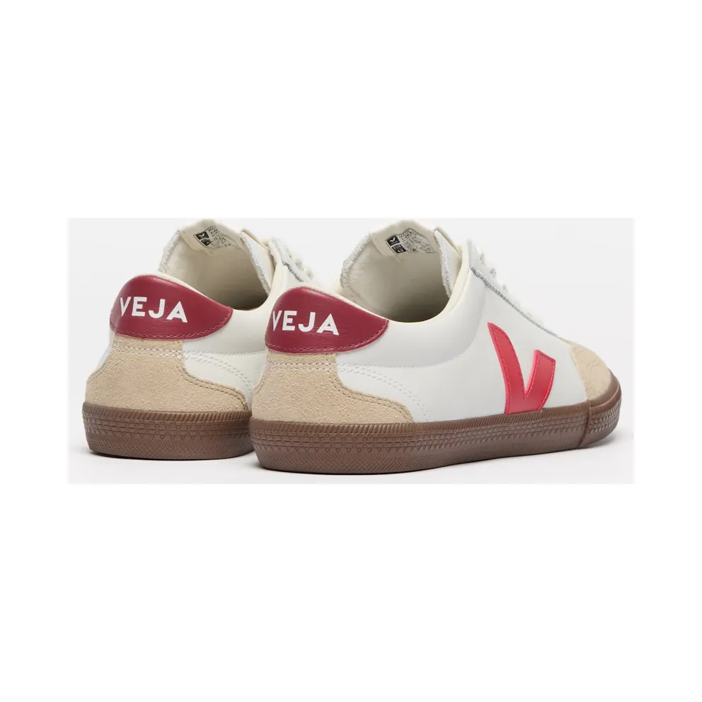 Veja Volley O.T. Leather “White/Red / Sand” (VO2003533)