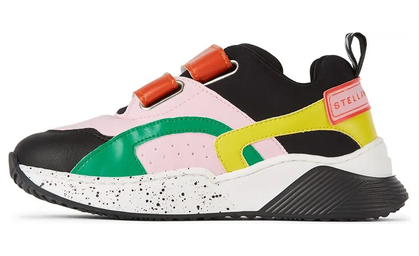 Stella McCartney Kids Multicolor Colorblock Sport Sneakers (603391 SRD01) (3)