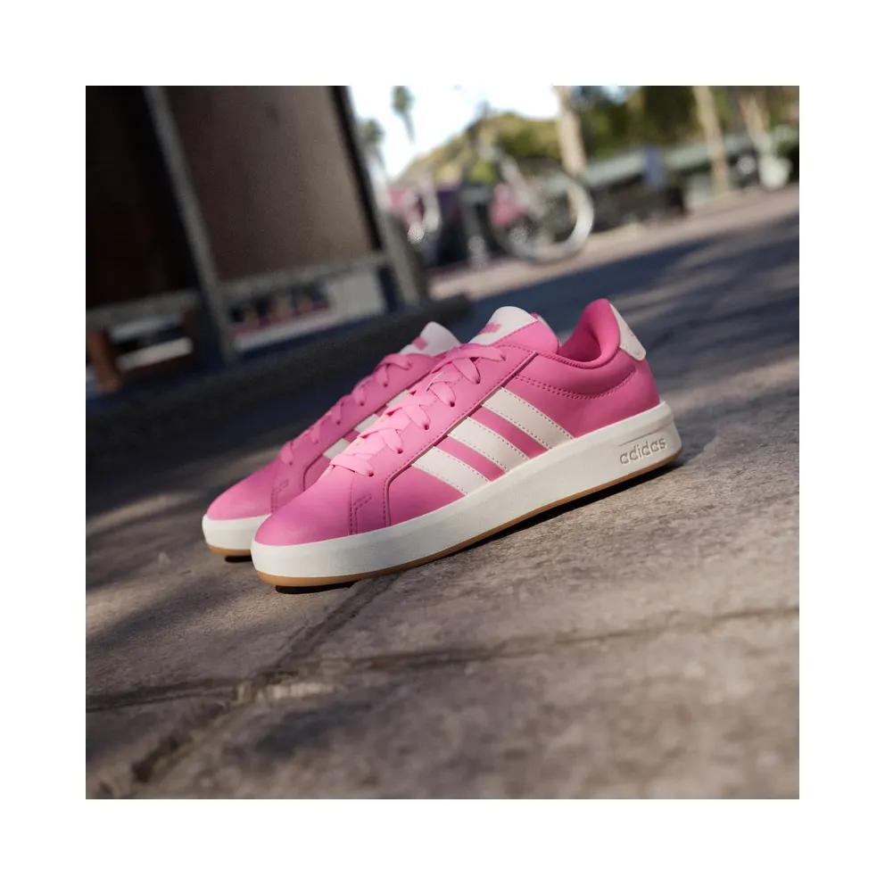 Adidas GRAND COURT 3.0 Shoes JUNIOR Pink Fusion / Wonder Quartz / Off White (HP3529)