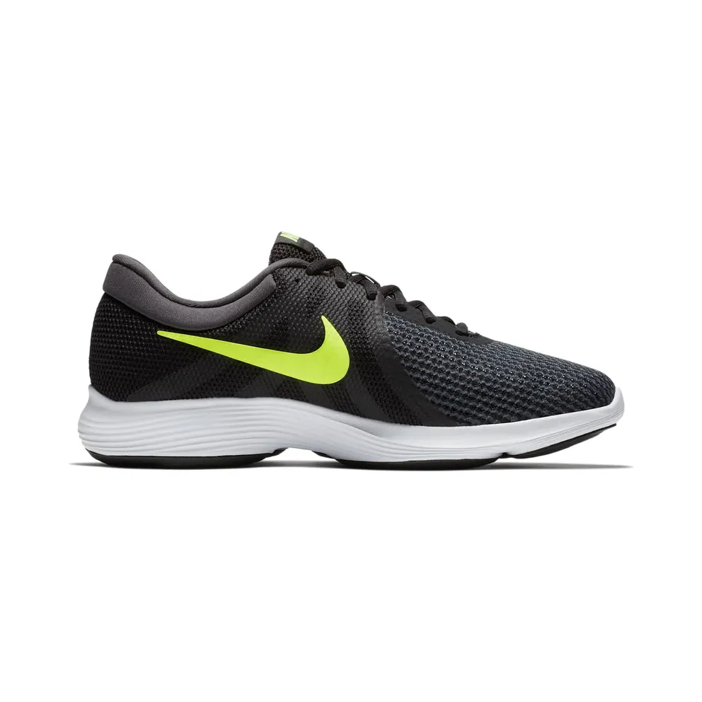 Nike Revolution 4 Black/Volt-Anthracite-White (908988-007)