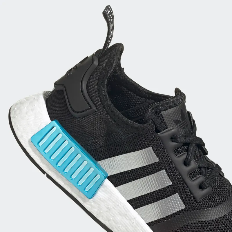 adidas NMD_R1 Core Black / Silver Metallic / Solar Red (FX5024)
