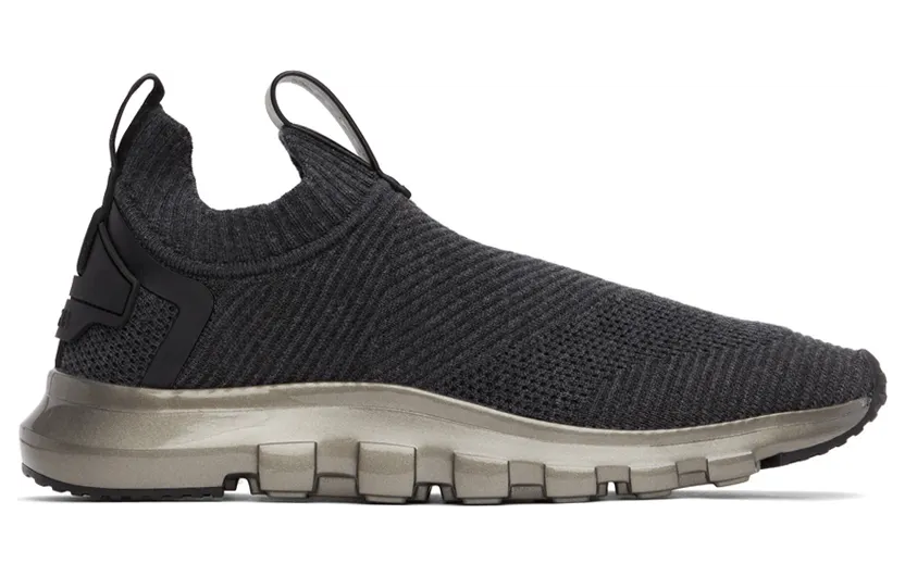 Z Zegna Black Techmerino Sock 2.0 Sneakers (LHSTE-A5131X)