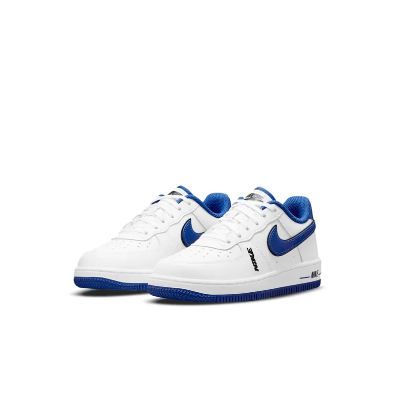 Nike Air Force 1 Low LV8 White Game Royal (PS) (DO3807-100)