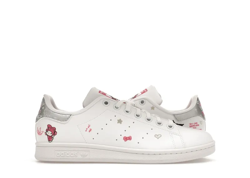 adidas Stan Smith Hello Kitty And Friends Cloud White Core Black Pink Fusion (IG8407)