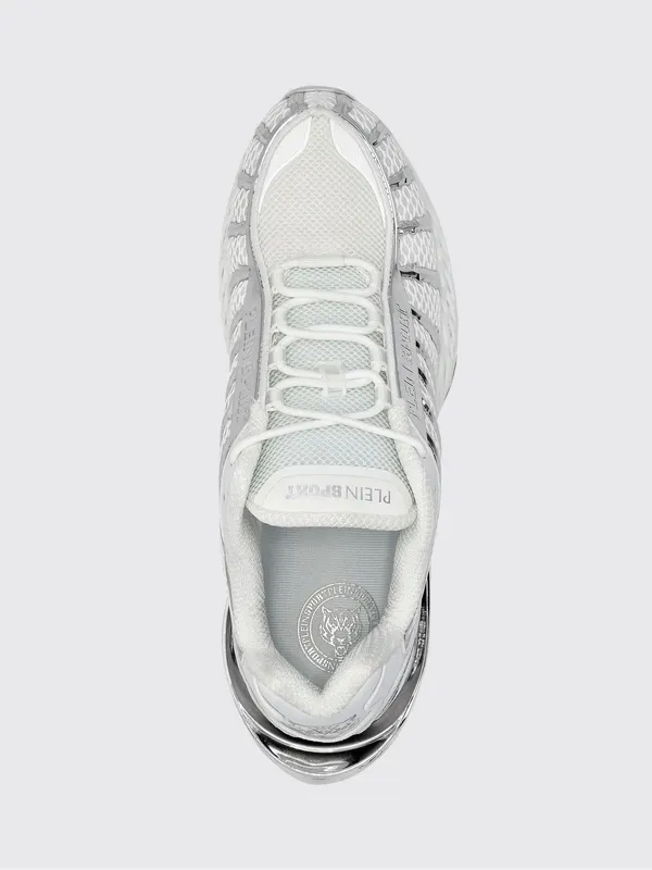 Plein Sport Bicolor Thunderstorm GenX Sneakers in Mesh with a Chunky Sole White (FABSUSC0337PTE003N01) (4)