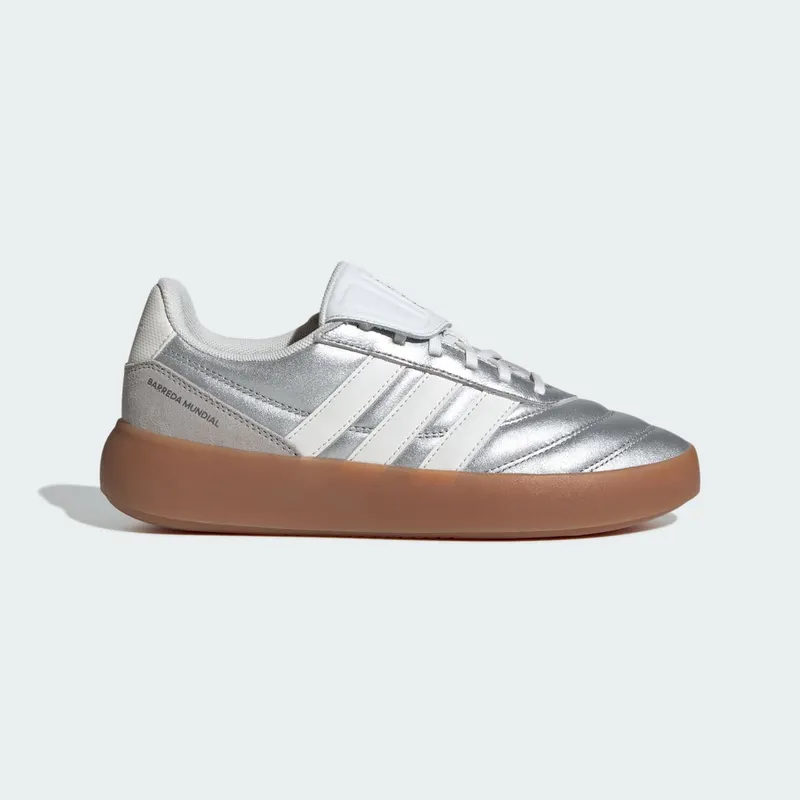 Adidas BARREDA MUNDIAL-Shoes Silver Metallic / Core White / Iron Metallic (HP6922)