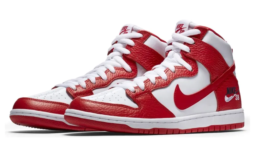 Nike SB Zoom Dunk High PRO UNIVERSITY Red/UNIVERSITY Red-White (854851-661)