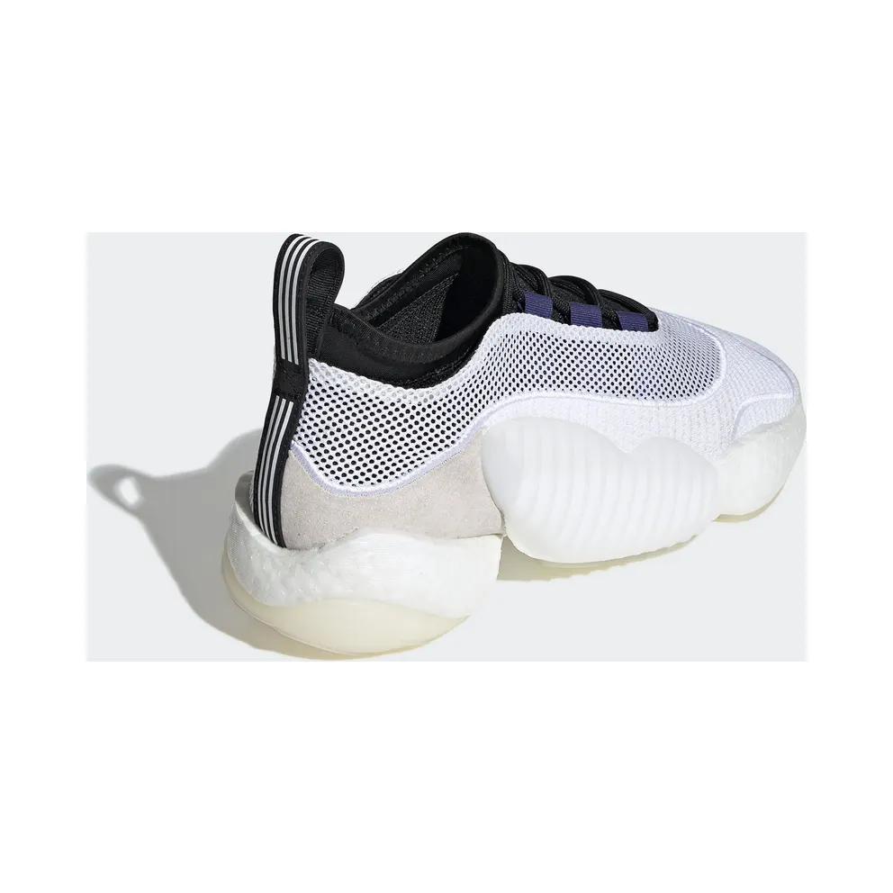 adidas Crazy BYW 2 White Black Footwear White/Core Black/Real Purple (AQ1183)