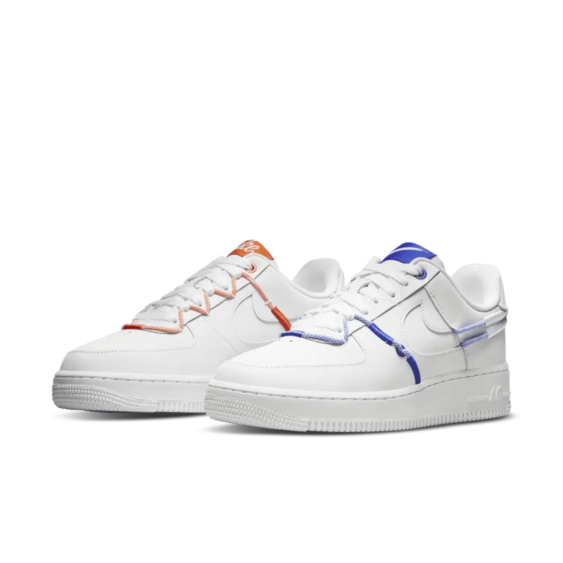 Nike Air Force 1 Low ’07 LX White Orange Blue (W) (DH4408-100)