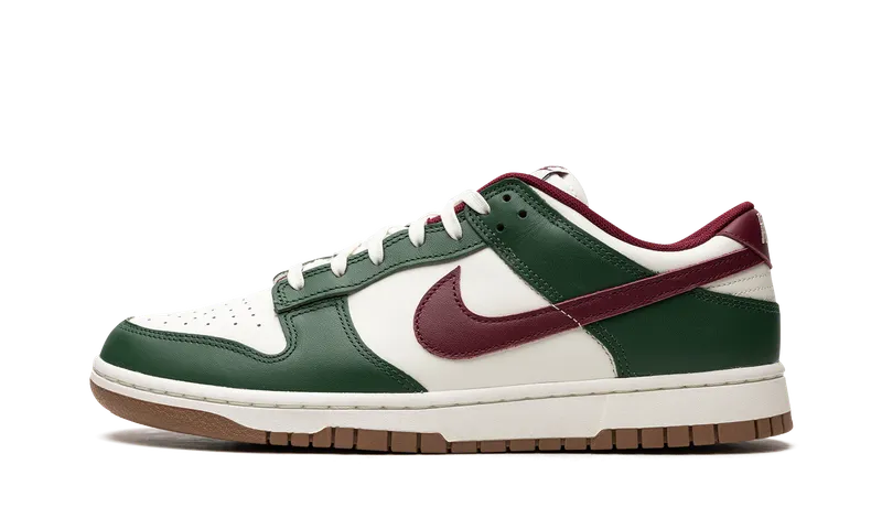 Nike Dunk Low Retro “Gorge Green / Team Red” (FB7160-161)