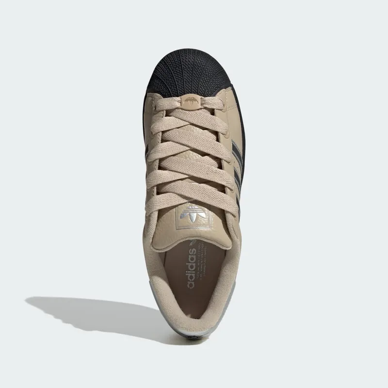Adidas Superstar II Stone Khaki / Silver Metallic / Core Black (JR4234)