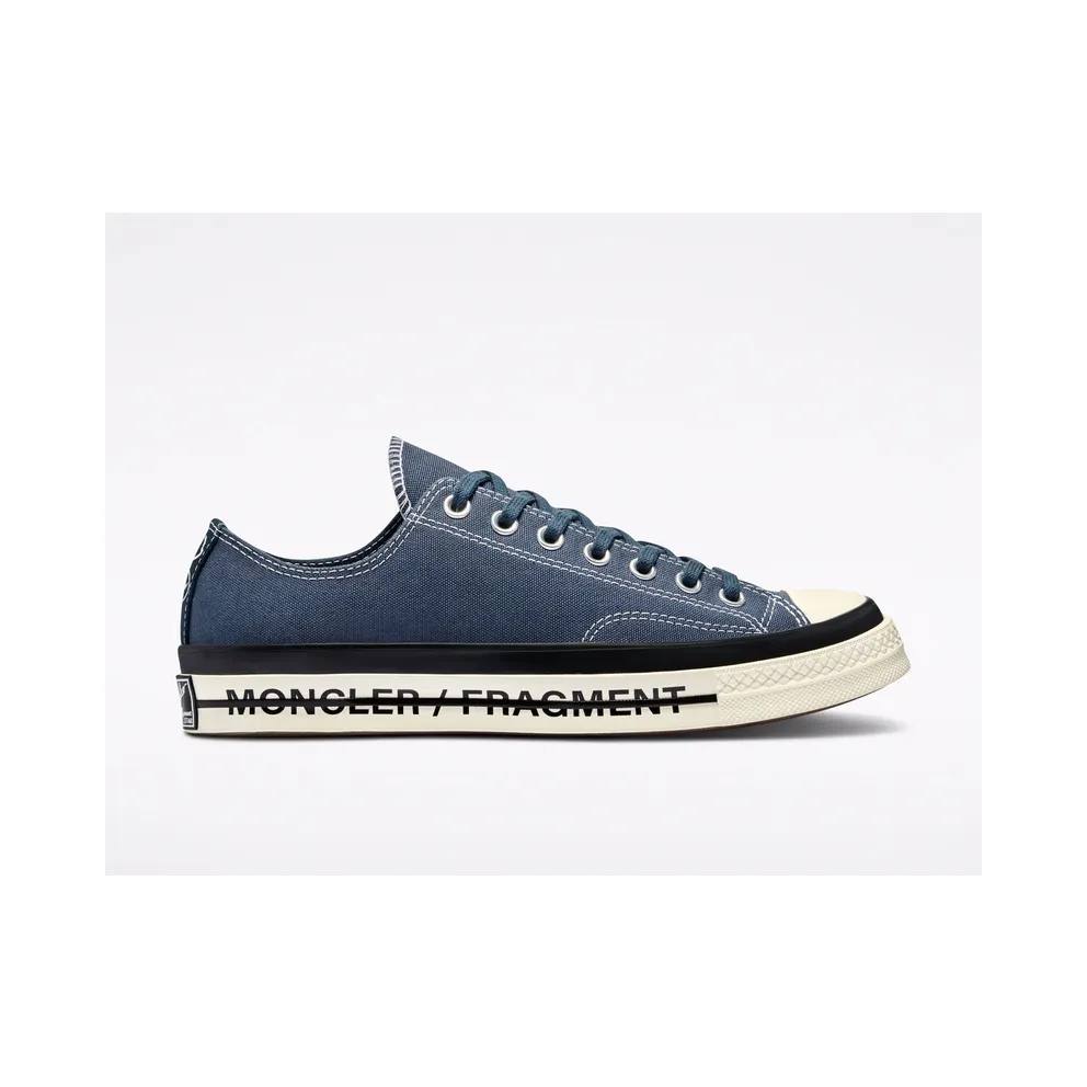 Converse 7 Moncler FRGMT + Converse Chuck 70 Insignia Blue/Egret/Schwarz (172323C)
