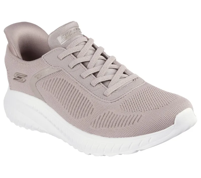 Skechers Slip-ins: BOBS Sport Squad Chaos Sneaker Taupe