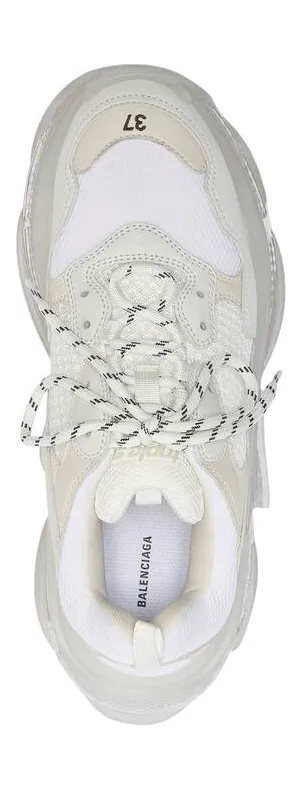 Balenciaga Triple S Clear Sole White (W) (544351W2FB19000) (4)