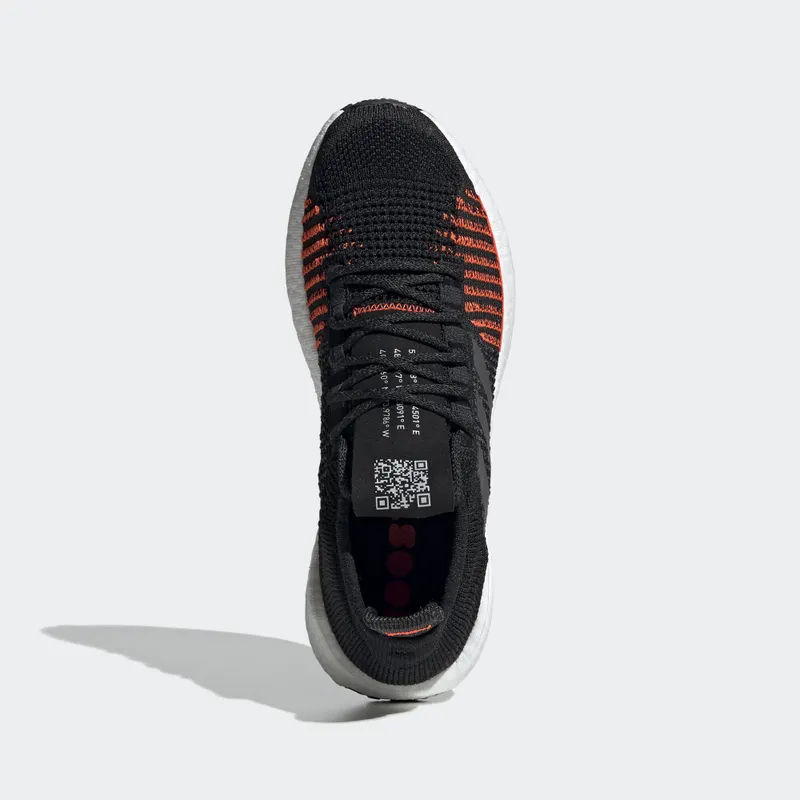 adidas Pulseboost HD Core Black Core Black/Grey/Solar Red (FU7333)