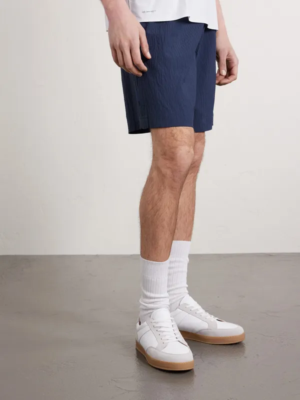 Mr P. Colour-Block Suede and Leather Adria Purity I50577 (MPF251046)