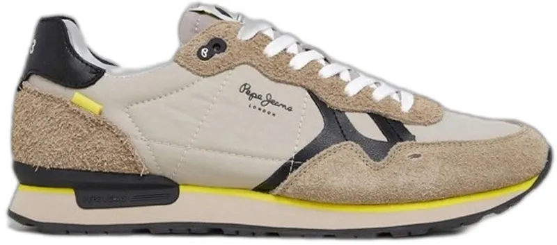 Pepe Jeans PèPè sneaker donker steengrijs beige (PMS40033-860)