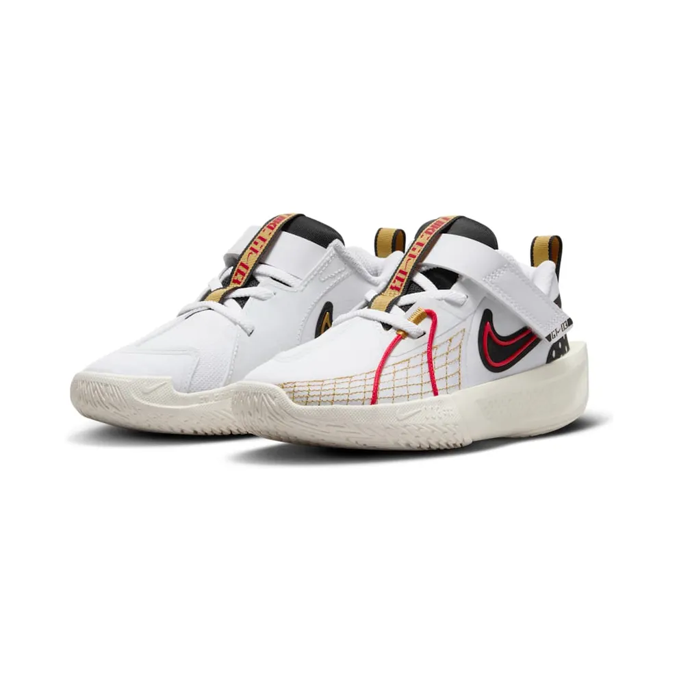 Nike GT Cut 3 White Black Bronzine University Red (FD7034-103)