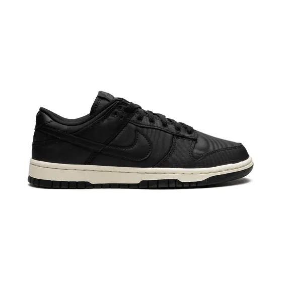 Nike Dunk Low Retro Prm Black Canvas “Black” (DV7211)