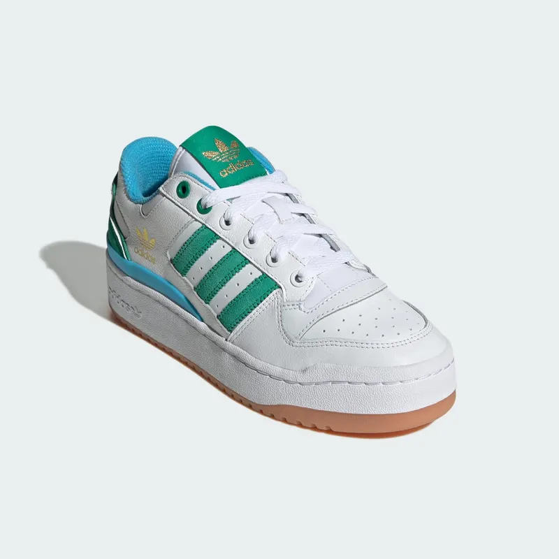 adidas Forum Bold White Court Green Sky Rush (JI0062)