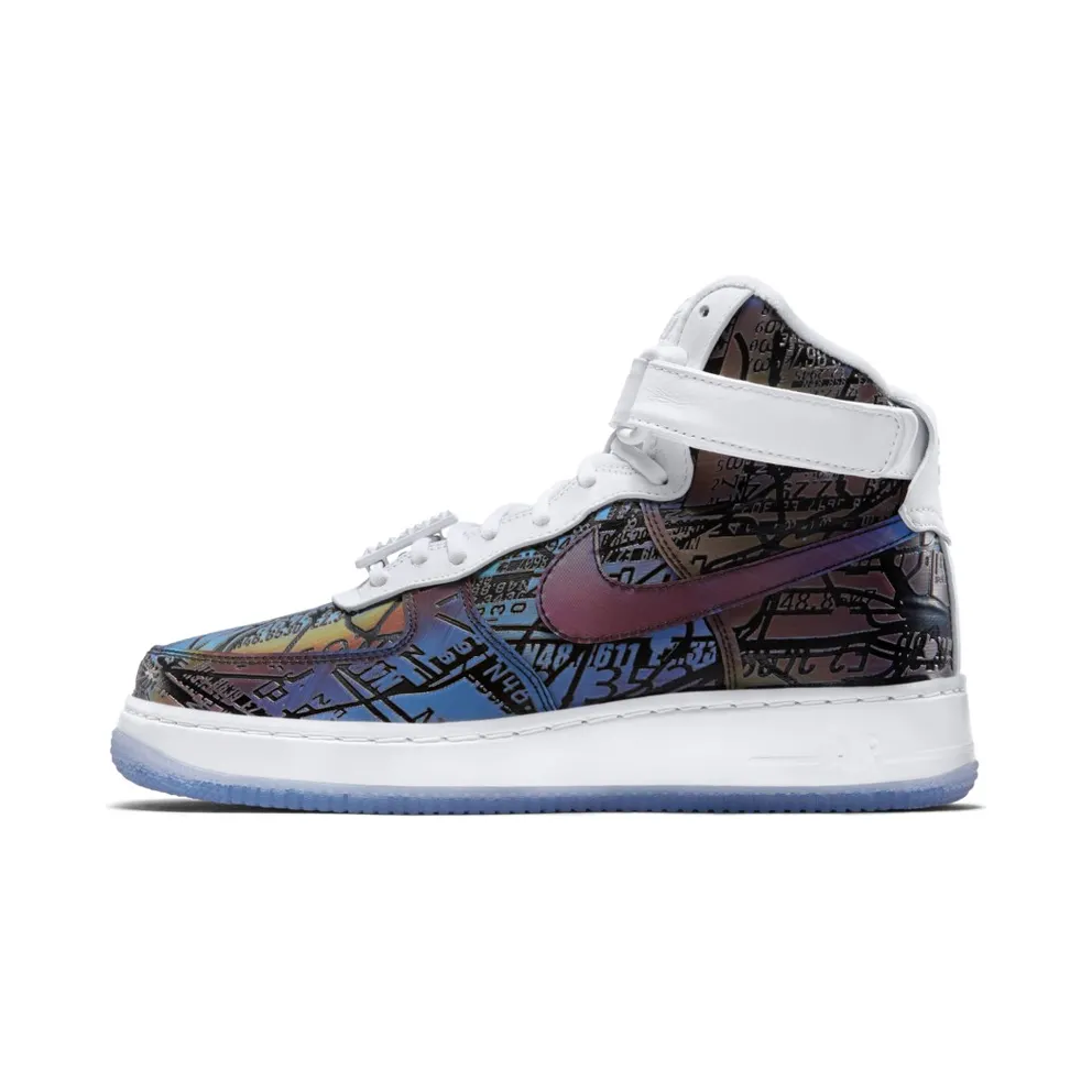 Nike Air Force 1 High Quai 54 Rainbow/White (812981-900)