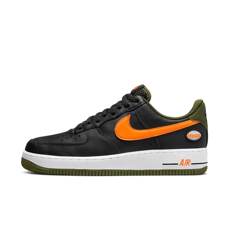 Nike Air Force 1 Low Hoops Black University Gold (DH7440-001)